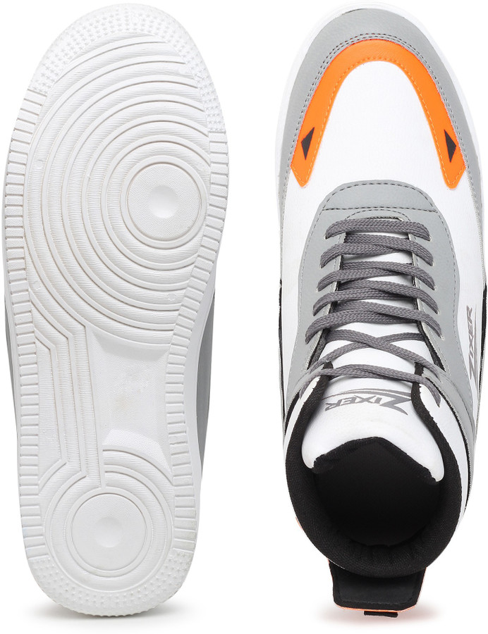 Zixer Men's Mid Top Ankle Retro Air Sneakers Hip Hop Long