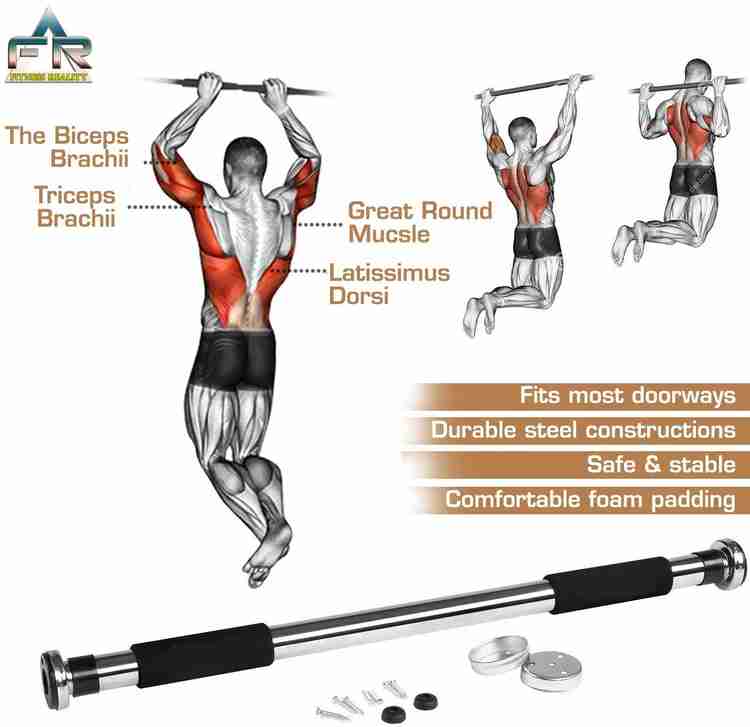 Fitness Reality Doorway Chin Up Bar Upper Body Workout Pull up Bar Buy Fitness Reality Doorway Chin Up Bar Upper Body Workout Pull up Bar Online at Best Prices in India Sports