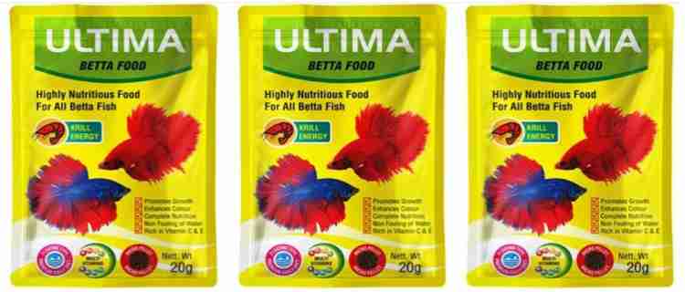 Ultima betta 2025 fish food