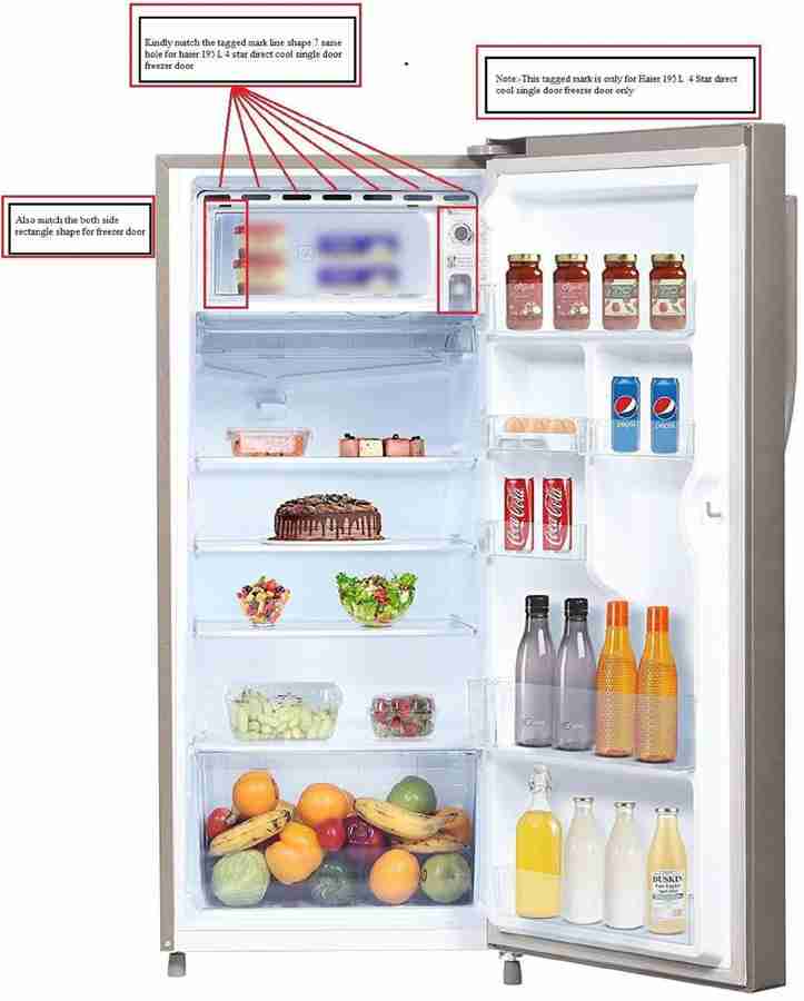 Haier store freezer door