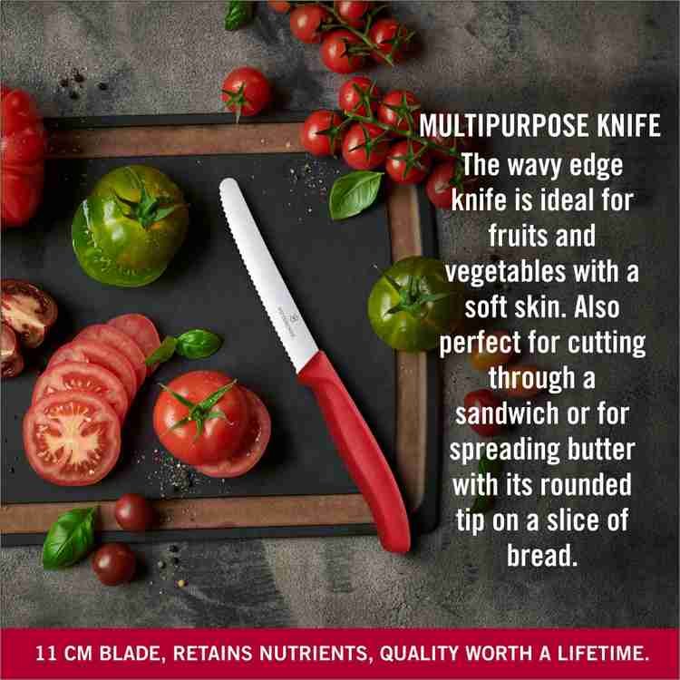 Victorinox Swiss Classic Red Kitchen Knife 4 Pcs Set Kitchen Tool