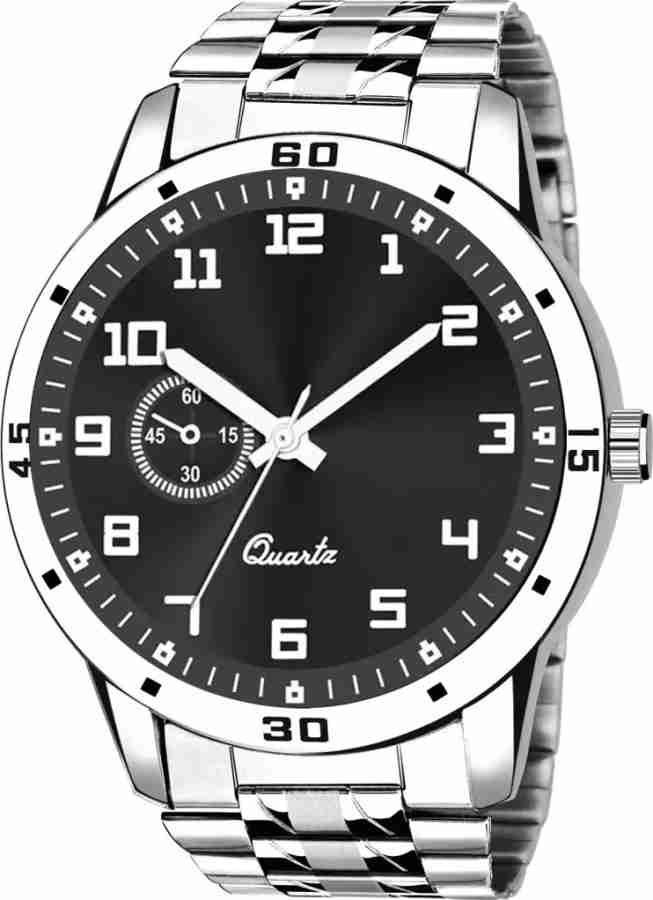 Black chain watch clearance flipkart