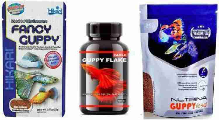 Fancy guppy fish food best sale