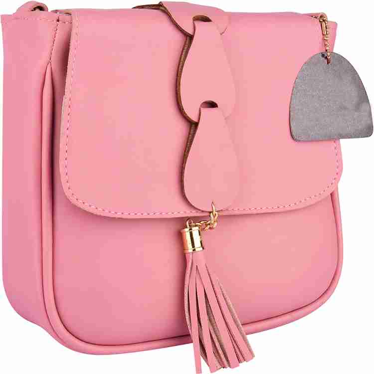 WooCute Pink Sling Bag Sling Bags for Girls Shoulder Bag Sling Bag Cross body Bag Stylish Bags for Girls Pink Price in India Flipkart