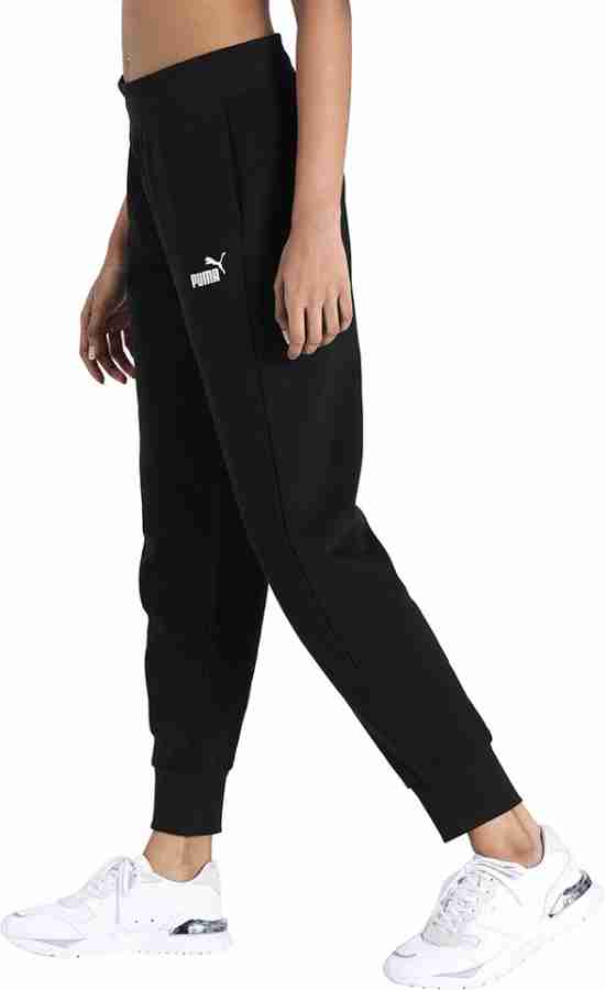 PUMA ESS Sweatpants Solid Women Black Track Pants - Buy PUMA ESS Sweatpants  Solid Women Black Track Pants Online at Best Prices in India