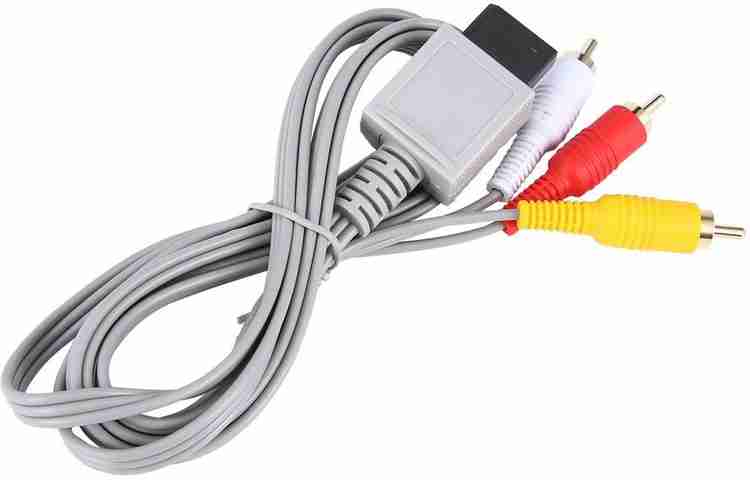 maxcom TV AV Cable for Wii Wii U Composite Audio