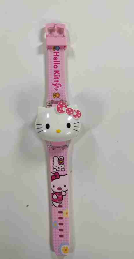 MindsArt Hello Kitty Led Glowing Digital Watch for Girls with Music and Light Digital Watch For Girls Hello Kitty Led Glowing Digital Watch for Girls with Music and Light Digital Watch For Girls Buy H...