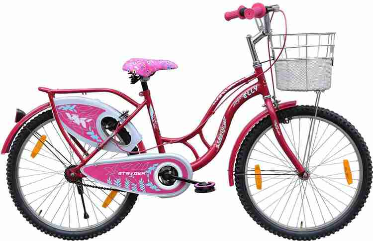 STRYDER Elly 24 T Junior Cycle for Girls Pink Age 8 to 15 Years 24 T Road Cycle Price in India Buy STRYDER Elly 24 T Junior Cycle for