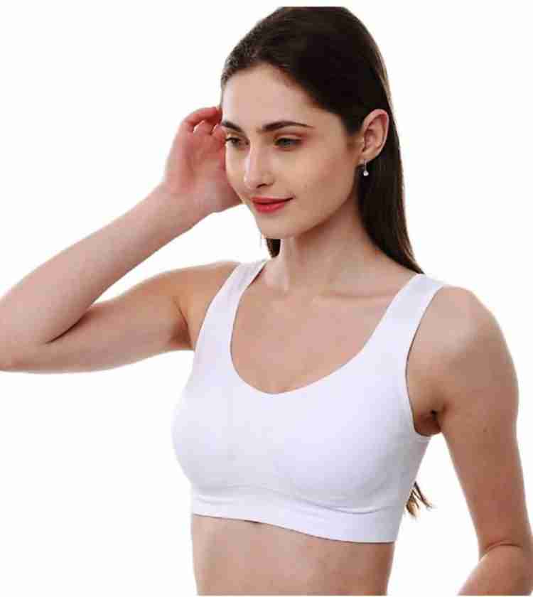 Click Trick Girls Sports Non Padded Bra - Buy Click Trick Girls Sports Non  Padded Bra Online at Best Prices in India