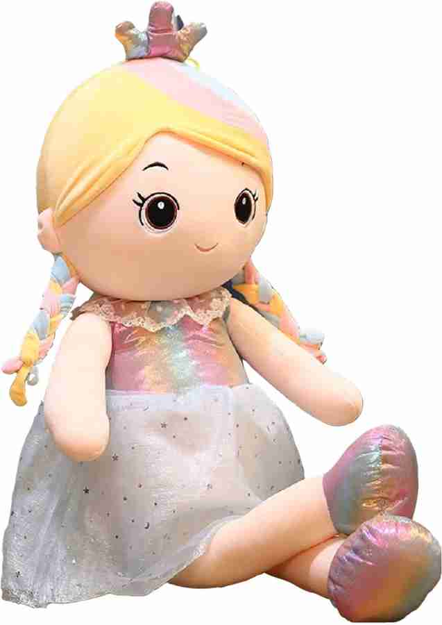 Tickles Cute Princess Soft Stuffed Dolls for Kids Room Home
