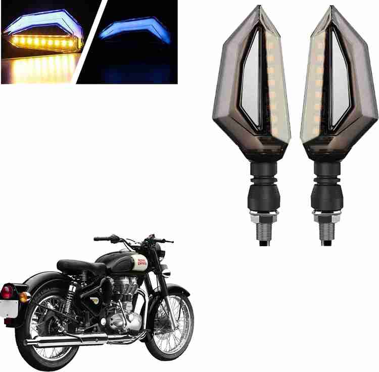 COMICAL Front Rear LED Indicator Light for Royal Enfield Classic