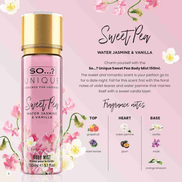 So sweet pea body mist new arrivals