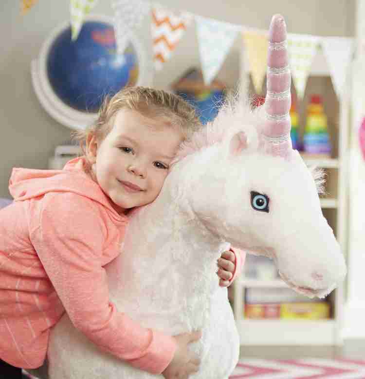 Melissa and doug unicorn plush toy deals