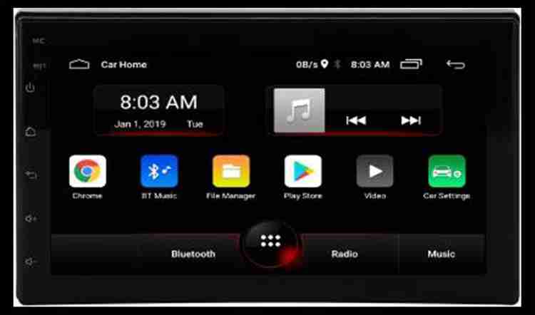 Bluetooth online navigation radio