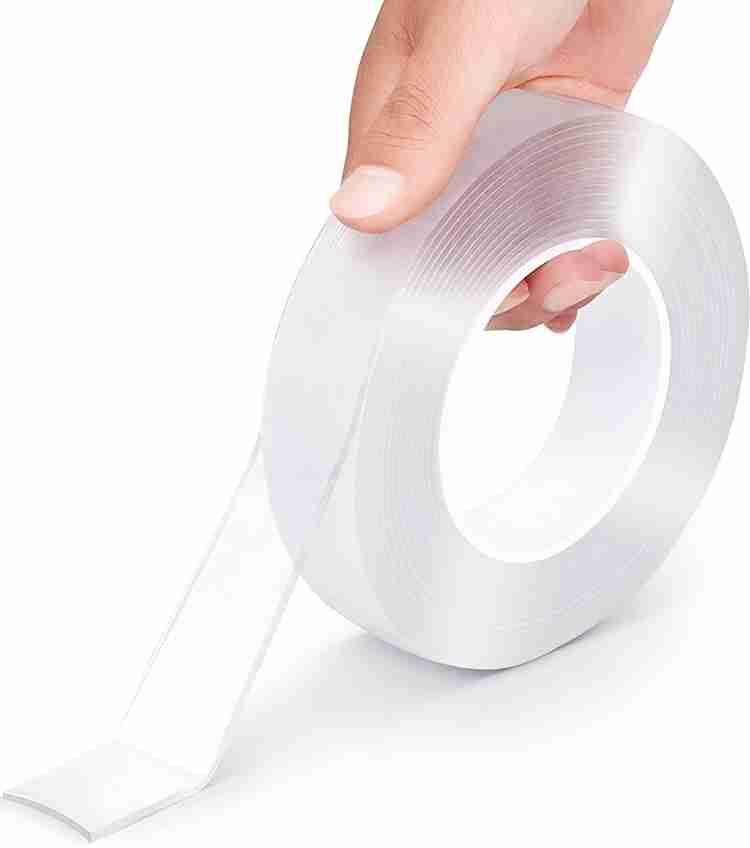 Buy 3M Super Series Double Sided with Primer Double Sided tape (Manual)(Set  of 4, White) on Flipkart