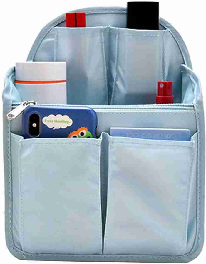 BCInd Backpack Organizer Insert Small Bag Divider for Rucksack Purse Lightweight Nylon Shoulder Bag SKY BLUE Price in India Flipkart