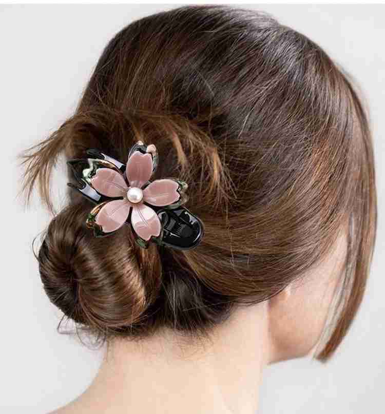 Flower jaw hair clip store