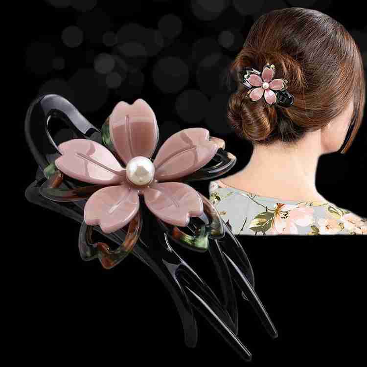 Flower hair claw hotsell