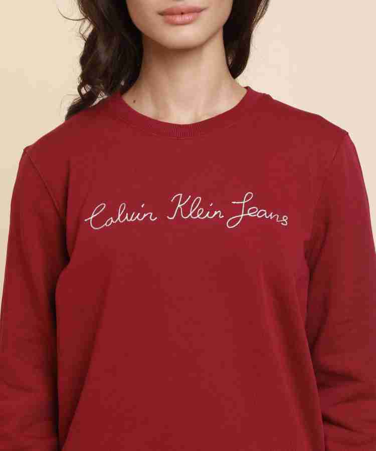 CALVIN KLEIN JEANS - Women's winter crop sweatshirt with 1978 logo - Pink -  J20J221334TLV