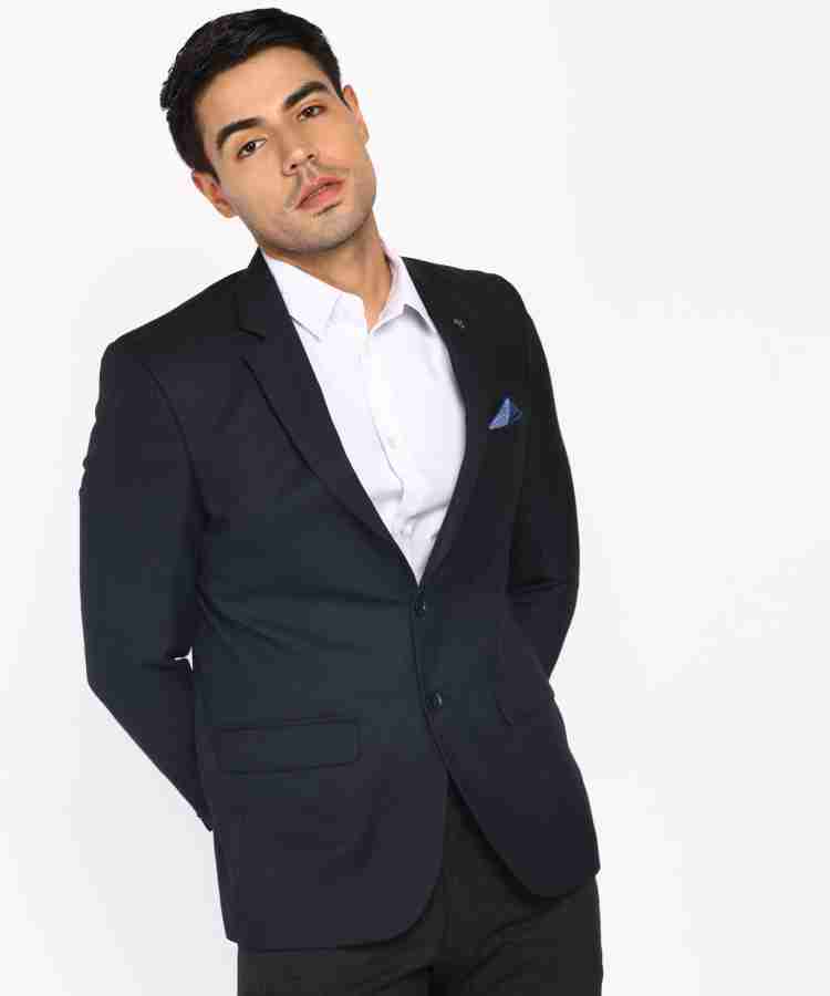 Next Look Solid Single Breasted Formal Men Blazer - Buy Next Look