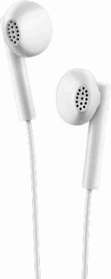 LAVA Elements E3 in Ear Earphone with Mic and Clear Sound White