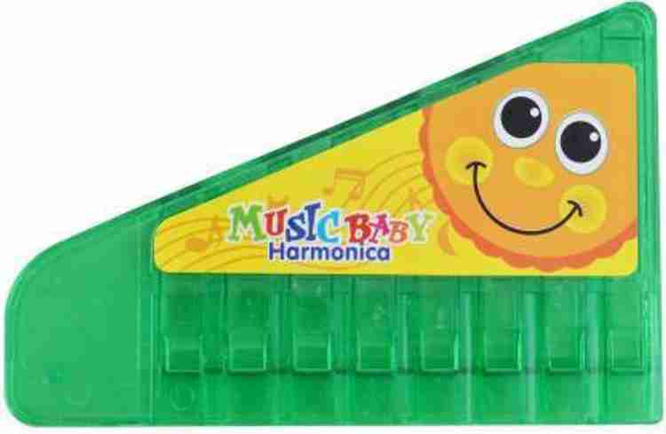 WHITE POPCORN Mouth Organ for Boys and Girls Mouth Organ for