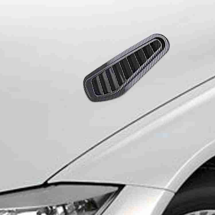SEMAPHORE Car Air Flow Intake Carbon Fiber Decorative Scoop Hood