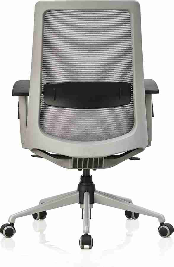 Featherlite Amaze Fabric Office Adjustable Arm Chair Price in