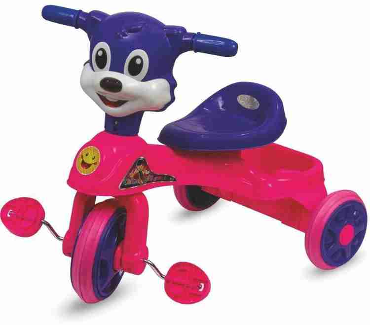 baby tone B. T Chikoo Panda Chikoo Baby Tricycle For Kids With Music and Cartoon Face Tricycle PINK Tricycle Price in India Buy baby tone B. T Chikoo Panda Chikoo Baby
