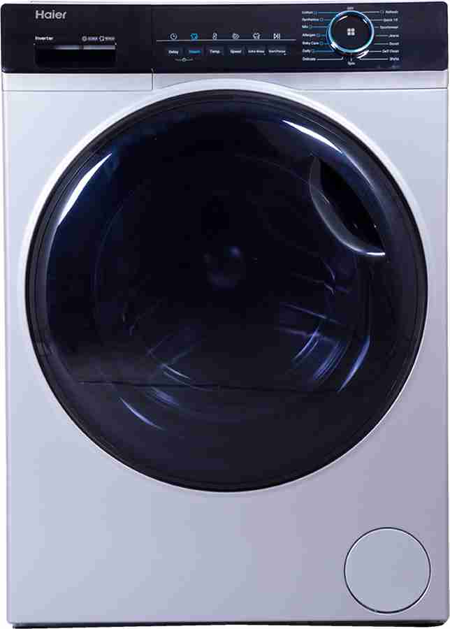 Haier 7 kg Fully Automatic Front Load Washing Machine with In-built Heater Silver Haier 7 kg Fully Automatic Front Load Washing Machine with In-built Heater Silver
