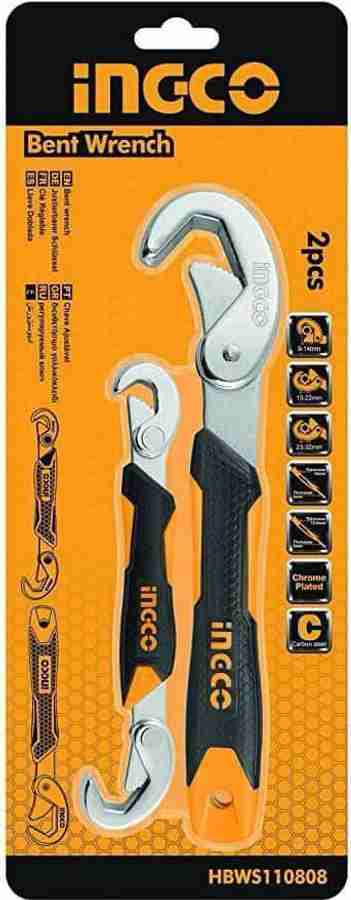 INGCO 2PCS BENT WRENCH SET HBWS110808 2PCS BENT WRENCH SET