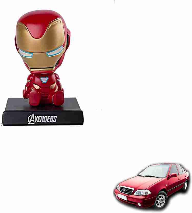 SEMAPHORE Action Figure Bobblehead and Car Dashboard Interior