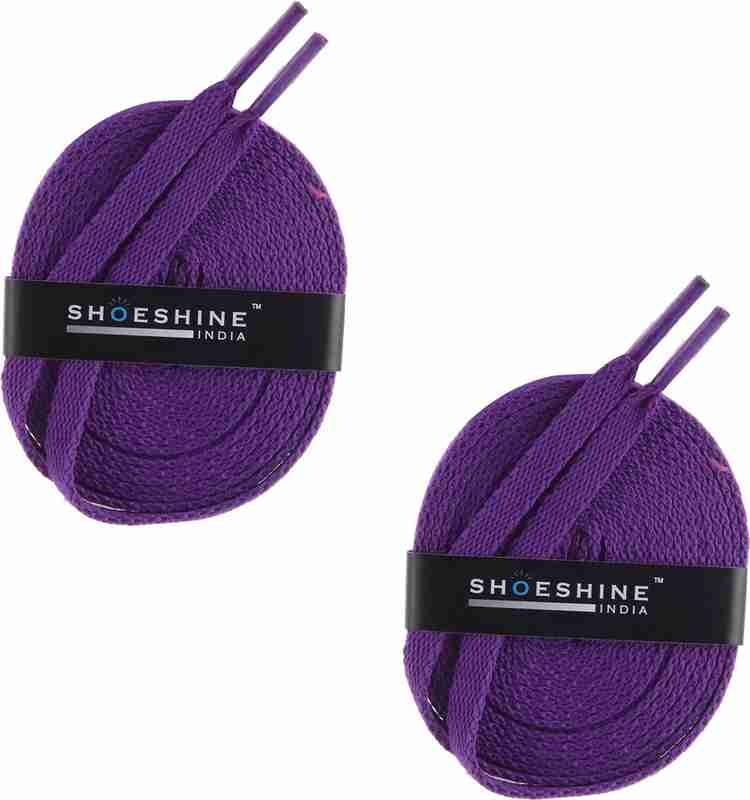 Purple shoe laces online