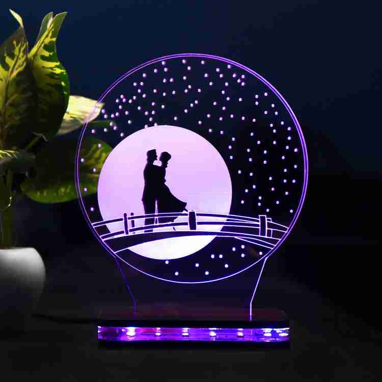 StarLaser 3D Illusion Acrylic LED lamp 16 Color Changing Light