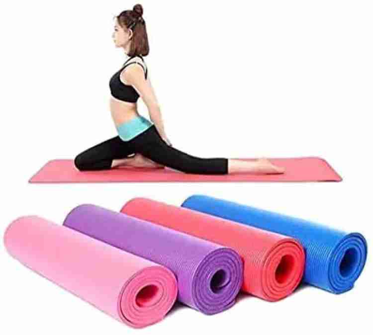 Urban Door Anti Skid Yoga Mat 6mm Exercise Mats for Gym Workout Fitness  multicolor Pink 6 mm Yoga Mat - Buy Urban Door Anti Skid Yoga Mat 6mm  Exercise Mats for Gym