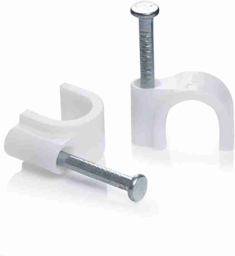 Cctv cable clips on sale
