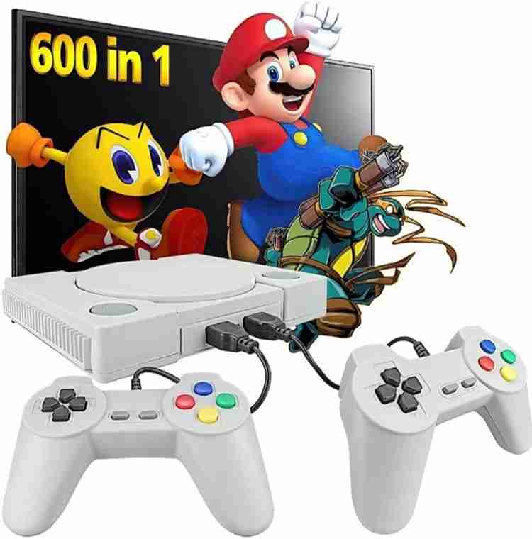 Tbon 8 bit video game set for tv gaming for2 players with 620