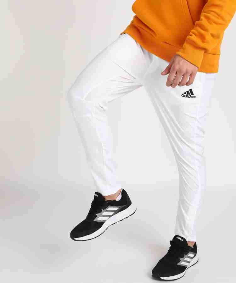 Adidas pants cheap mens white