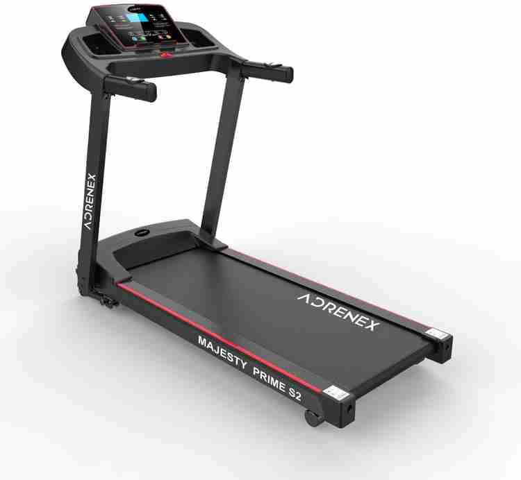 Adrenex by Flipkart Majesty Prime S2 for Home Gym with 2HP Peak Incline Running Fitness Treadmill Buy Adrenex by Flipkart Majesty Prime S2 for Home Gym with 2HP Peak Incline Running