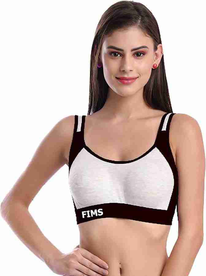 FIMS - Fashion is my style Women Cotton Blend Solid Padded Non