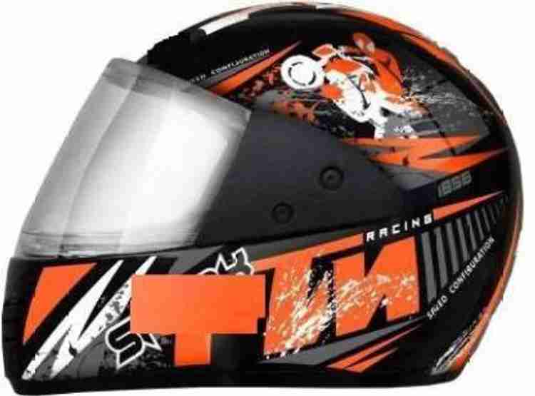 KRC SPORT BIKE HELMET ORANGE Motorbike Helmet