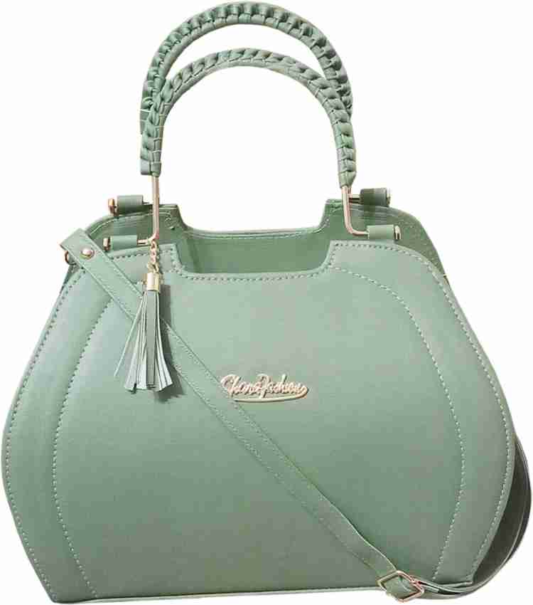 COSMOPOLITON Green Shoulder Bag STYLISH DESIGNER