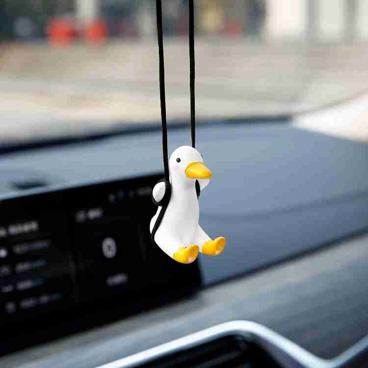Cute Swing Piggy Car Hanging Ornament, Funny Car Decor for Rear View  Mirror, Car Accessories for Women or Men (Piggy5)
