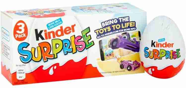 Kinder Surprise 3 Eggs and Toys Inside Imported Truffles Price in