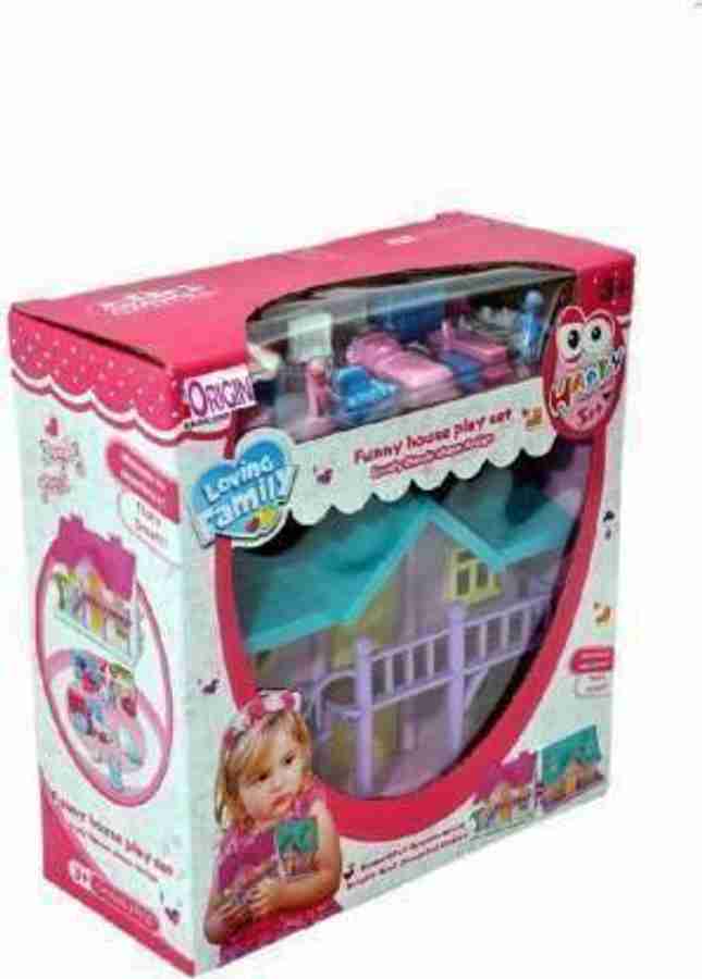 Plastic shop doll house