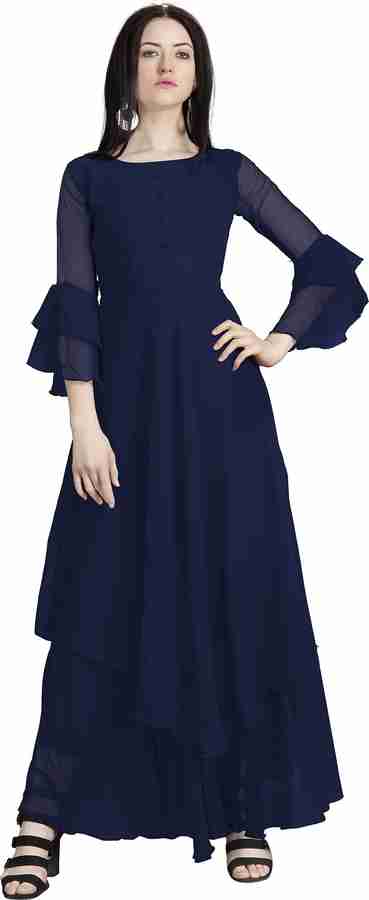 Latest a line gown top