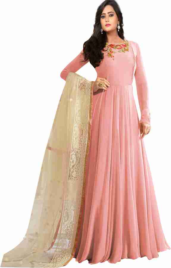 FASHION BASKET Anarkali Gown Price in India Buy FASHION BASKET