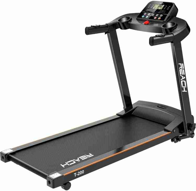 Reach T 200 2HP Peak Folding Treadmill for Home Use 100kg max user weight Best Machine for Home Gym Treadmill Buy Reach T 200 2HP Peak Folding Treadmill for Home Use 100kg max