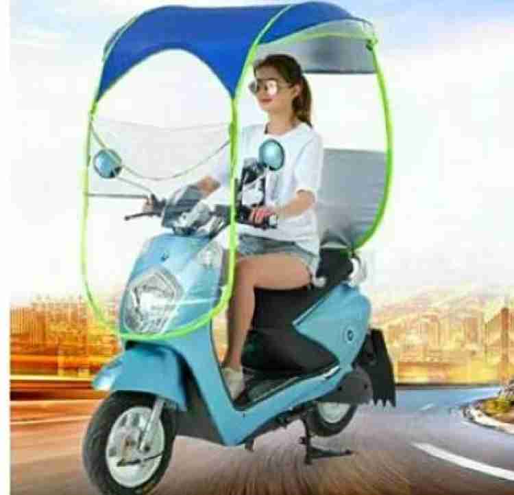 Bike umbrella best sale with side cover