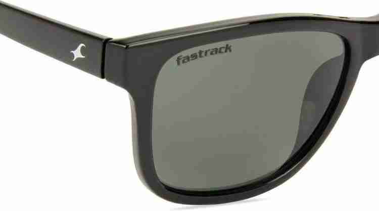 Buy Fastrack Rectangular Sunglasses Grey For Men Online Best
